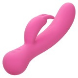Calexotics-First Time Rabbit Vibrator Re&icirc;ncărcabil Roz-Silicon