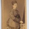 CDV Atelier Austria Viena Adele 1874 femeie