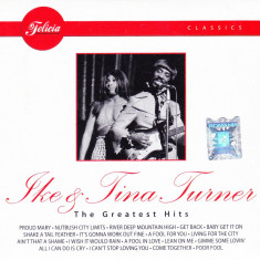 CD Rock: Ike & Tina Turner - The Greatest Hits ( original, ca nou )