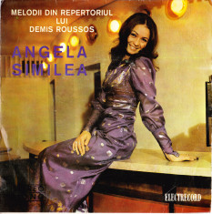 AS - ANGELA SIMILEA - MELODII DIN REPERTORIUL DEMIS ROUSSOS (DISC VINIL LP 7`` foto