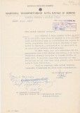 Scrisoare oficială aviație civilă Rom&acirc;nia&ndash;Iugoslavia, IFATCA Belgrad, 1967