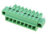 Regletă de Conexiuni Deconectabilă 8 Pini 3.81mm