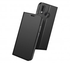 Husa Telefon Flip Book Huawei P20 Lite Grey foto