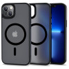 Husa Tech-Protect MagMat Magsafe Iphone 14 negru, Transparent