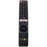 Telecomanda pentru Sharp GB346WJSA, infrarosu, x-remote, Netflix, YouTube, Negru