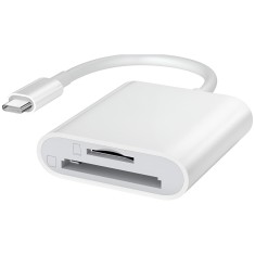 Adaptor Cititor de Carduri USB-C, Viteza Rapida Transfer de Date, Plug and Play, Compatibilitate Universala, pentru SD/MicroSD/TF, Compact si Portabil foto