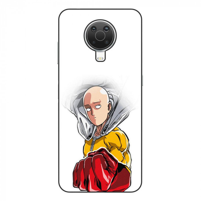 Husa compatibila cu Nokia G10, compatibila cu Nokia G20 Silicon Gel Tpu Model One Punch Man Saitama