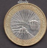 Anglia, Marea Britanie, 2010 2 Pounds, Comemorativa, Florence Nightingale