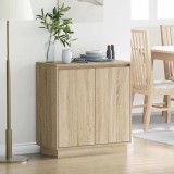 vidaXL Bufet cu raft Stejar Sonoma 71 x 34.5 x 75 cm Lemn compozit