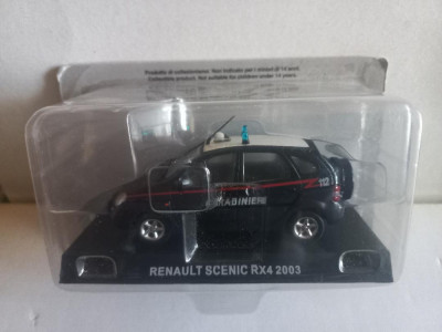 Macheta Renault Scenic Rx4 - 2003 CARABINIERI scara 1:43 foto