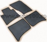 Covorase Cauciuc Auto Rigum Volkswagen Touareg II (2010-2018) Dedicate, Margine Protectie 1cm, Fara Miros