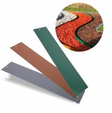 Rasenkanten metal 18.5x120 cm borduri gazon și straturi rezistente la rugină
