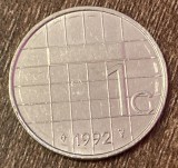 C50 - Moneda foarte veche - Olanda - 1 gulden - 1992