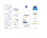 Set cadou Dove Original: Gel de dus 250 ml + Deodorant 150 ml