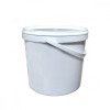 Galeata Alimentara Sigilabila 4L Sterk, Capac, Plastic HDPE, Alba, Depozitare
