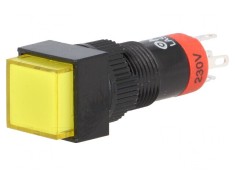 Comutator apăsare 2 poziții SPDT 0,5A 250VAC IP40