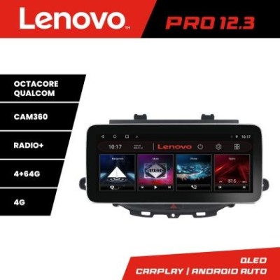 Navigatie Opel Astra K K-ASTRAK Lenovo PRO 4+64 12.3 inch qled android 4G DSP gps internet 8Core CarStore Technology foto