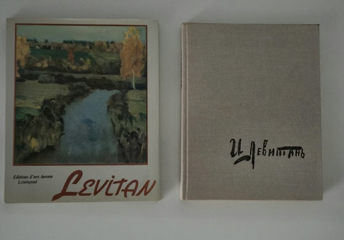 Isaac Levitan Doua albume pictura