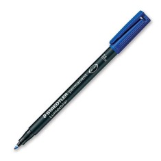 Marker permanent LUMOCOLOR 0.6mm Albastru