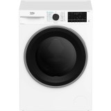 Masina de spalat rufe cu uscator Beko B5DFT59442W, 9kg/6kg, 1400 RPM, Clasa A, HygieneTherapy, SteamCure, HomeWhiz, ProSmart Inverter Motor, AddXtra,