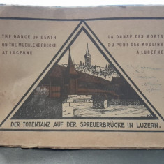 The Dance of Death on the Muehlenbruecke al Lucerne editie engleza/germana/franceza