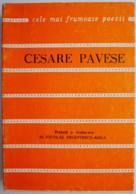 Poeme &amp;ndash; Cesare Pavese foto