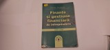 Finante si gestiune financiara de intreprindere