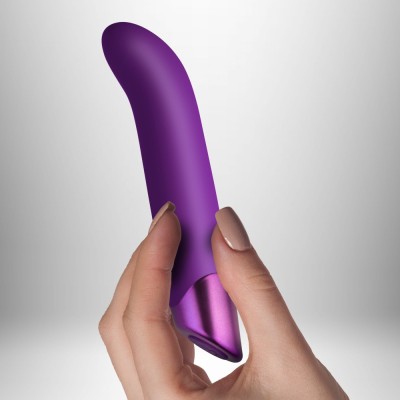 Vibrator Punctul G Chaiamo G, Mov, 15 cm foto