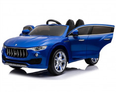 Masina Electrica Maserati Levante BLUE Pentru Copii New foto