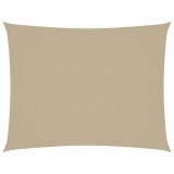 Cumpara ieftin Panza parasolar, bej, 5x7 m, tesatura oxford, dreptunghiular
