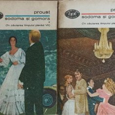 SODOMA SI GOMORA (IN CAUTAREA TIMPULUI PIERDUT VII-VIII) VOL.1-2-MARCEL PROUST