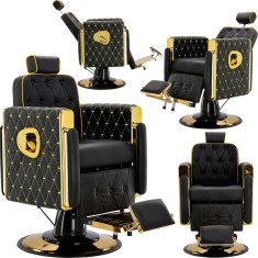 Scaun de frizerie Don Barberking hidraulic pentru salonul de coafură barbershop