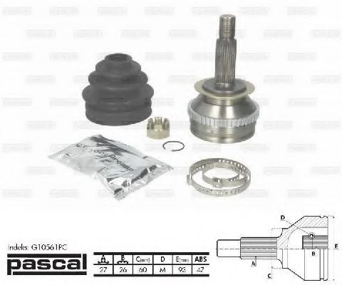 Kit cap planetara HYUNDAI SANTA FE I (SM) (2000 - 2006) PASCAL G10561PC