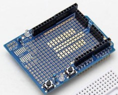 modul shield prototype pentru arduino uno senzor led