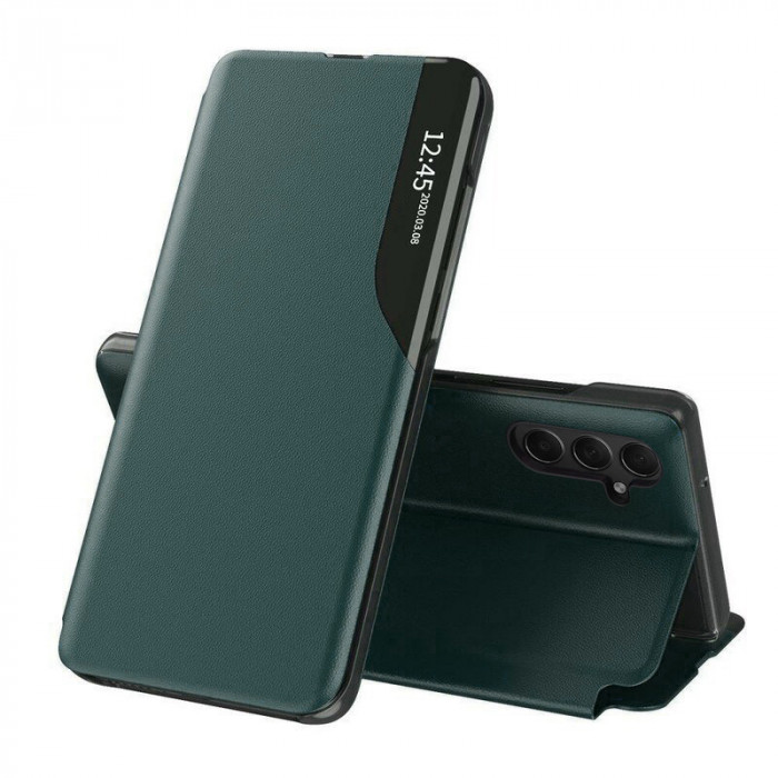 Husa pentru Samsung Galaxy S24 Plus, Techsuit eFold Series, Dark Green