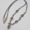 Superb colier vintage manufacturat din argint