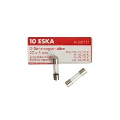 Siguranta fuzibila 630mA 5x20mm rapida ESKA