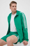 Adidas Performance jacheta de antrenament Tiro 23 culoarea verde, de tranzitie