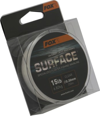 Fir FOX Surface Floater Mainline, Transparent, 6.82kg-15lbs, 0.30mm, 250m foto
