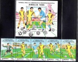 ROMANIA 1996, Fotbal Anglia, 1409a 1410, MNH