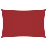 Cumpara ieftin Parasolar, rosu, 2x4,5 m, tesatura oxford, dreptunghiular