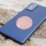 Cumpara ieftin Abtibild sticker 3D cu Floarea Vietii, Simbolul vietii rosu
