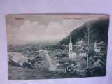 Carte poștală cu Cartierul Rom&acirc;nesc din R&acirc;șnov județul Brașov