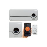 Perdea de aer cald KAMINER AIRO 26389, 2000 W, 3 moduri, telecomanda, Wi-Fi
