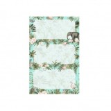 Etichete scolare, set 3x3 coli, motiv Tropical
