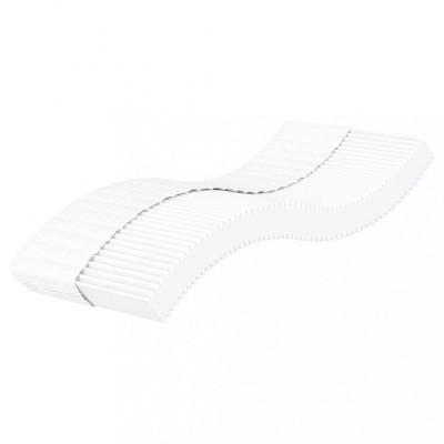 vidaXL Saltea din spumă, alb, 100x220 cm, duritate H2 H3 4016640 foto