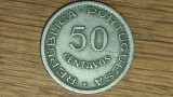 Capul / Cape / Cabo Verde -raritate exotica nickel- 50 centavos 1949 - an unic, Africa