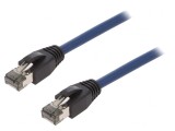 Patch cord S/FTP Cat 8.1 LSZH albastru 1,5m, Logilink