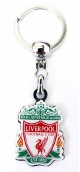 Breloc cheie inox echipa Liverpool Football Club multicolor foto