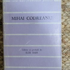 MIHAI CODREANU - SONETE ( 1971, colectia ”Cele mai frumoase poezii” )